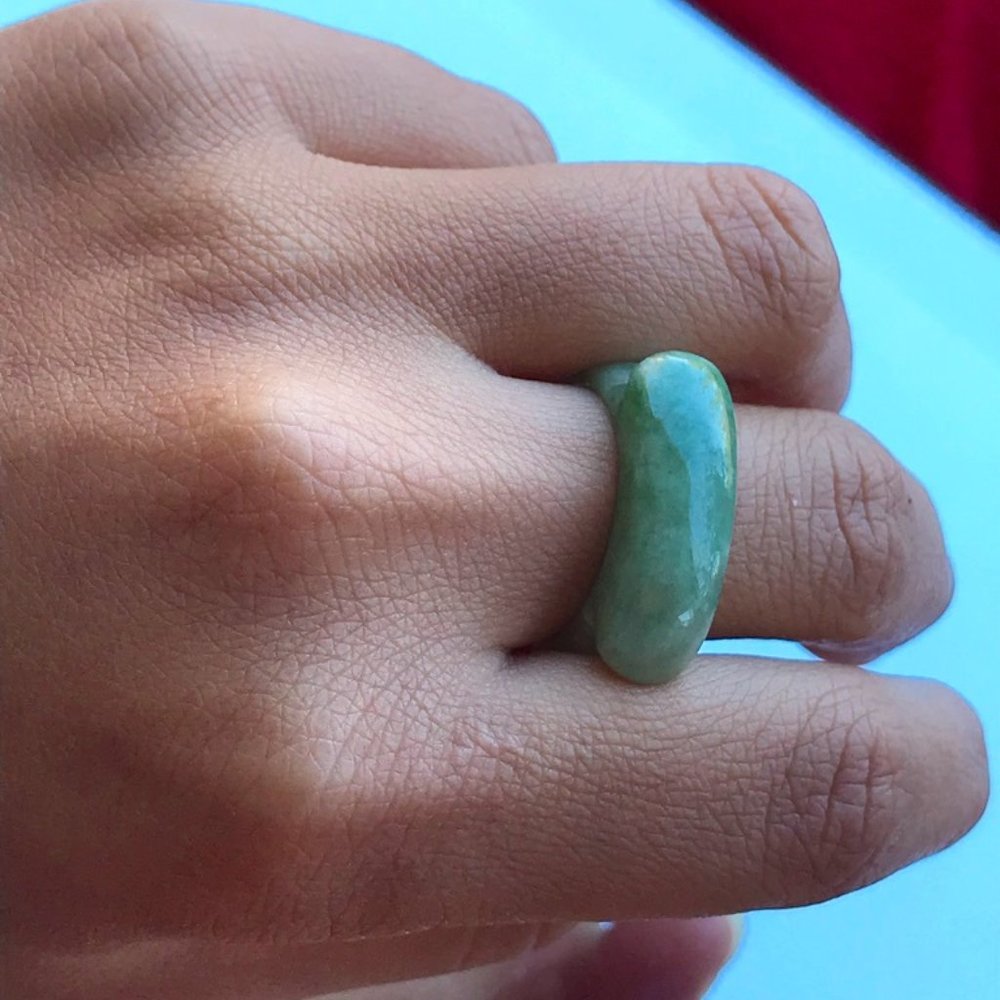 Beautiful authentic JADE ring